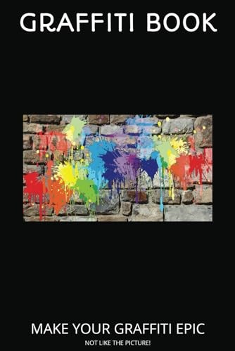 Graffiti Sketchbook Art Book New 229x152mm Creative Drawing Pad for Artists