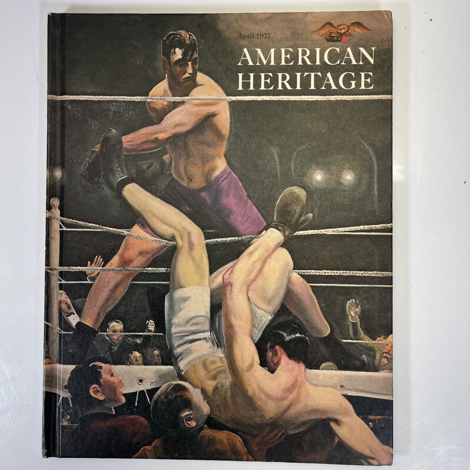 American Heritage 1977, Book, Illustrated History Boxing JACK DEMPSEY ARTICLE
