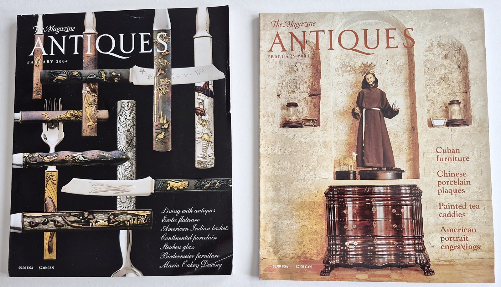 The Magazine ANTIQUES 2004 full set 12 issues