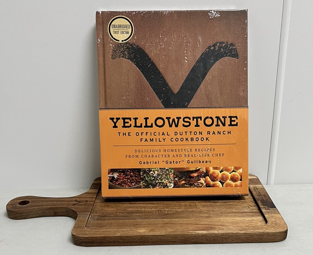 Yellowstone The Official Dutton Ranch Cookbook Gift Set