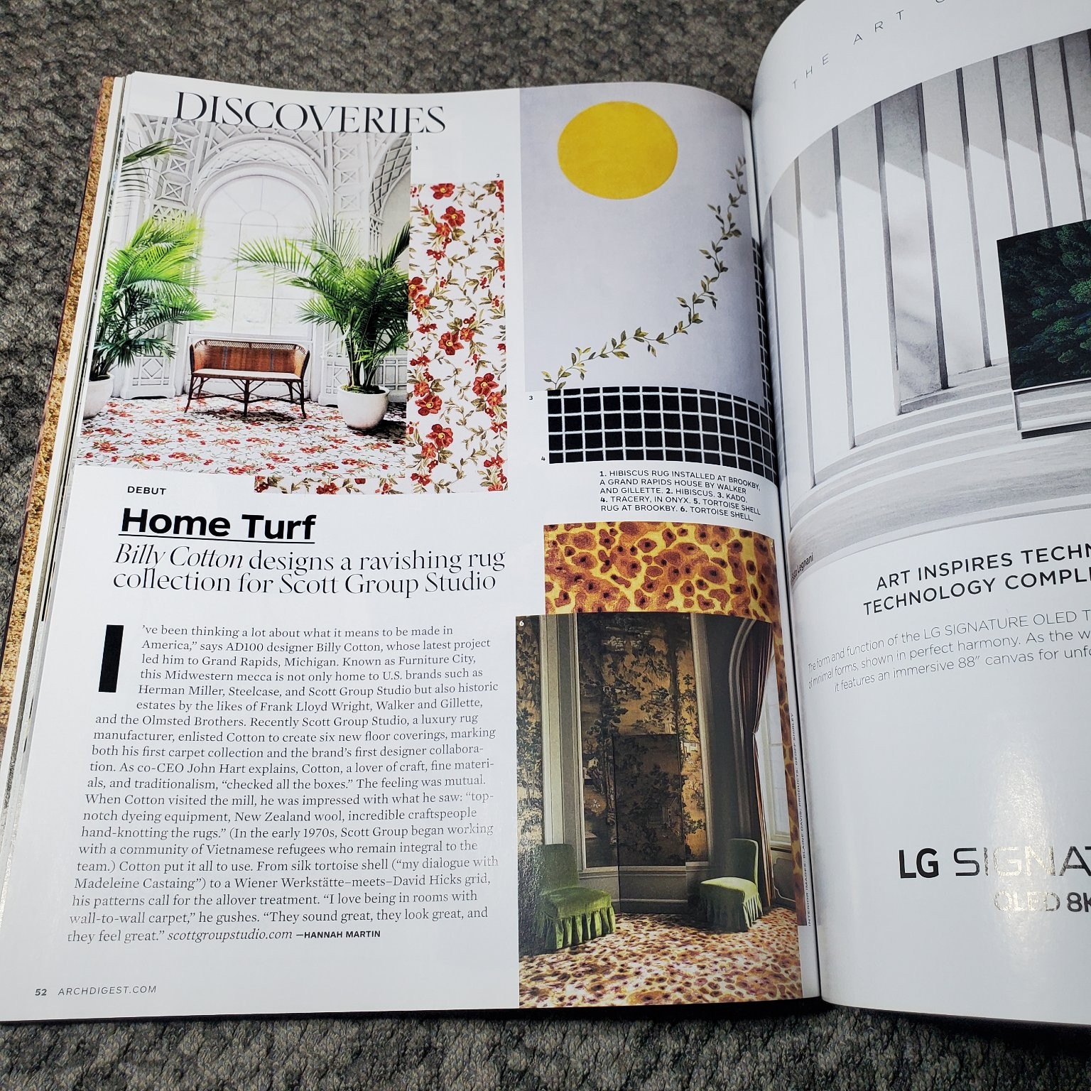 Architectural Digest Magazine Jan 2020 AD100 100th Anniversary Conde Nast