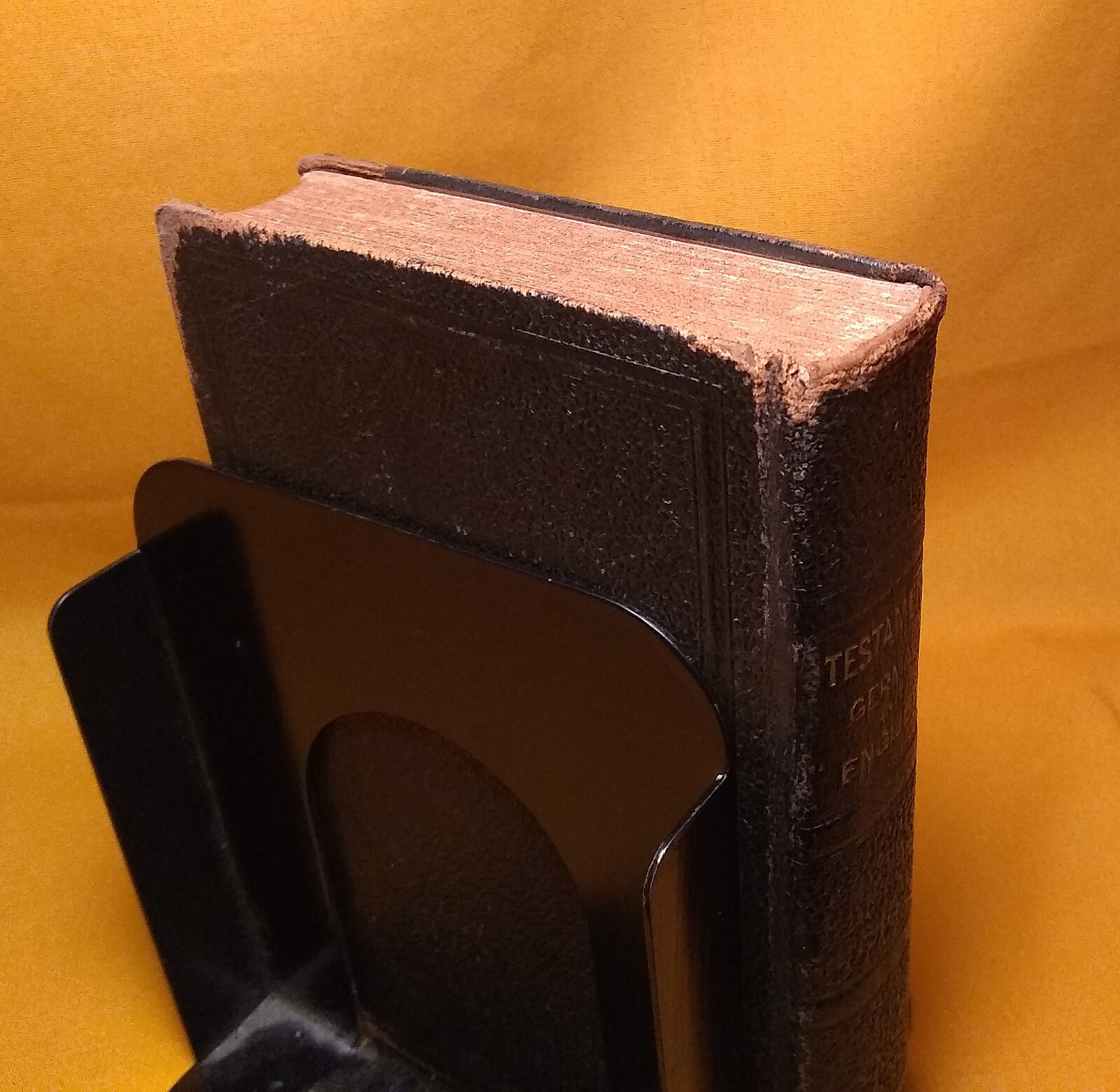 The New Testament German and English text 1898 HC American Bible Society