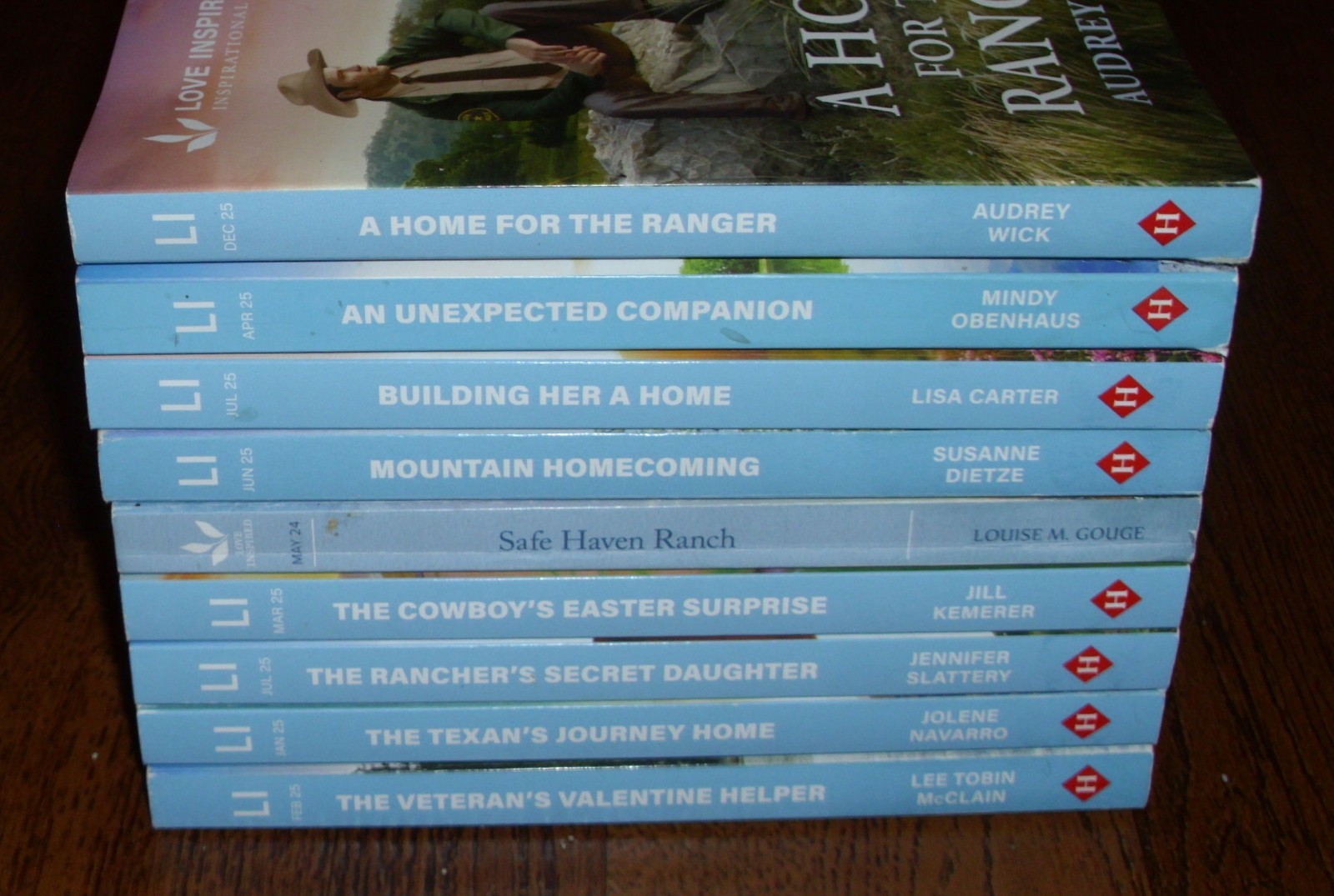 Lot of 9 Love Inspired Romance Novels PBs *FreeShipping!