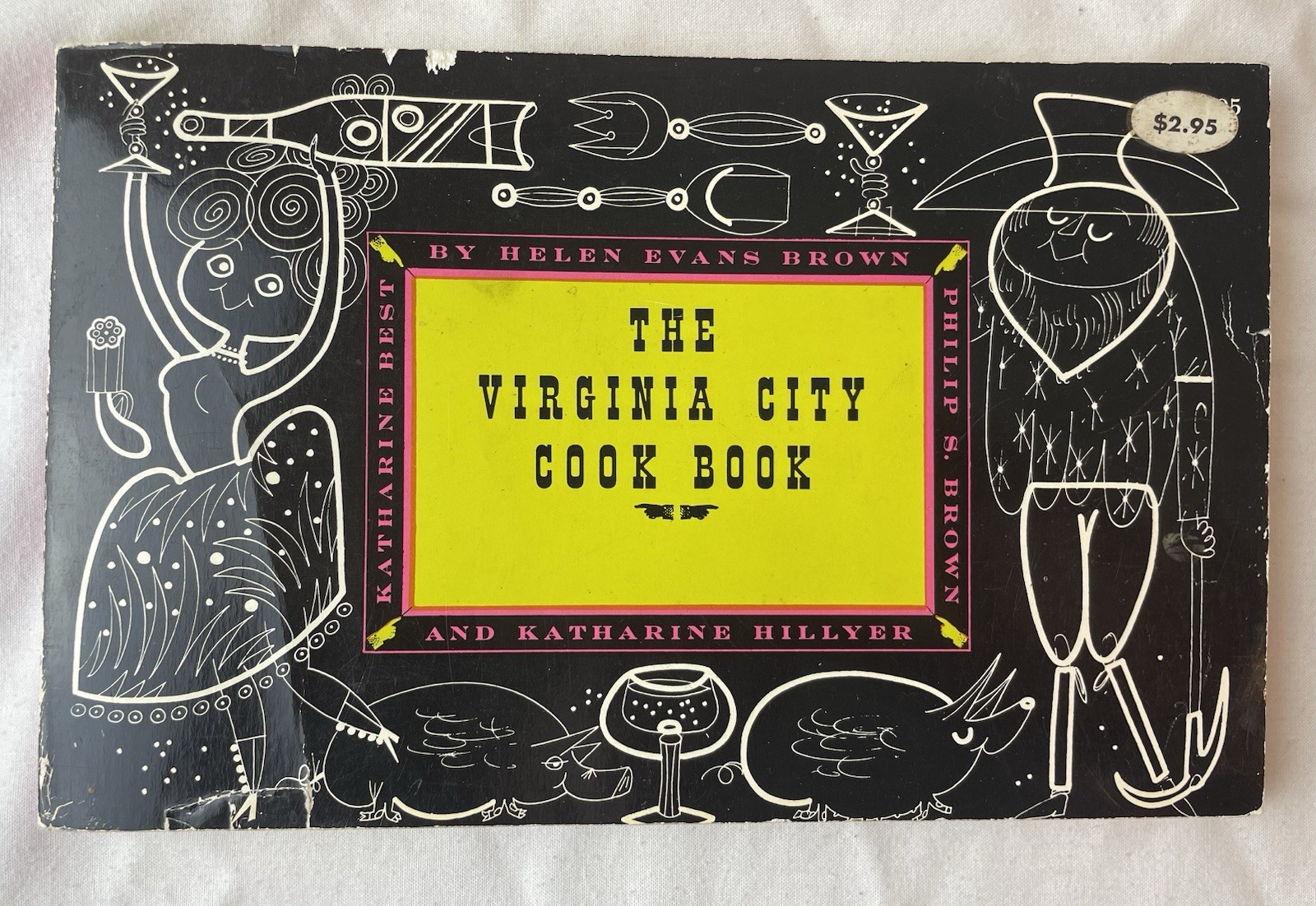 1953 The Virginia City Cook Book: A Compendious Collection by Helen Evans Brown