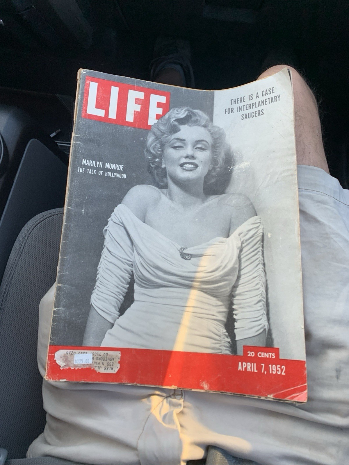 Lot 3 2 Marilyn Monroe Life Magazines Apr 52 & May 53- Flying Saucers+ Dec 1936