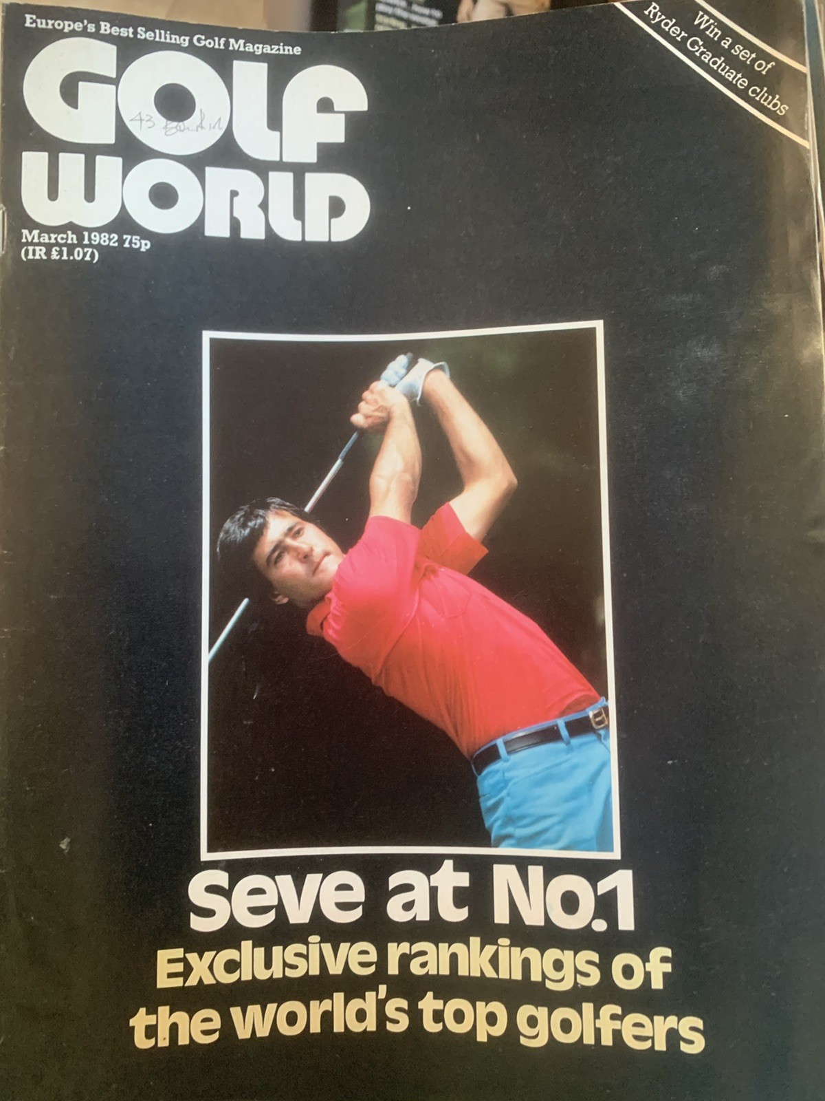 21 Vintage Golf World magazines 1981-82