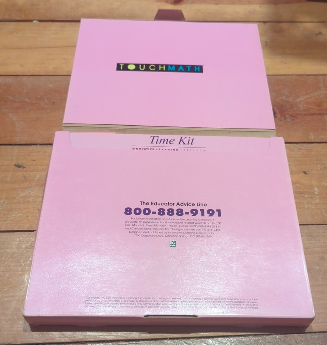 TouchMath Time Kit The 1st Edition (TM341) (Missing pages 1-6)
