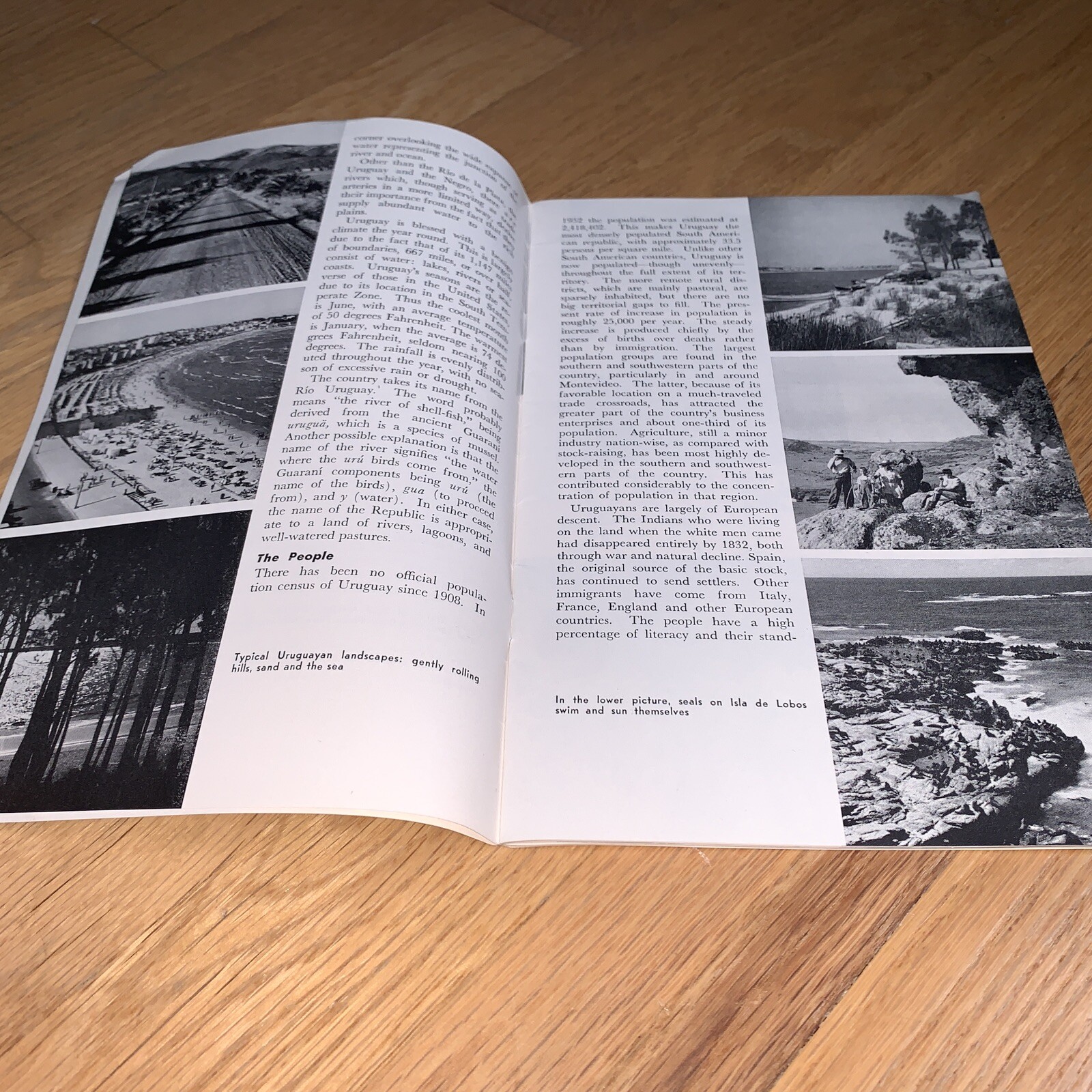1954 PAN AMERICAN UNION Book – URUGUAY 39 pages