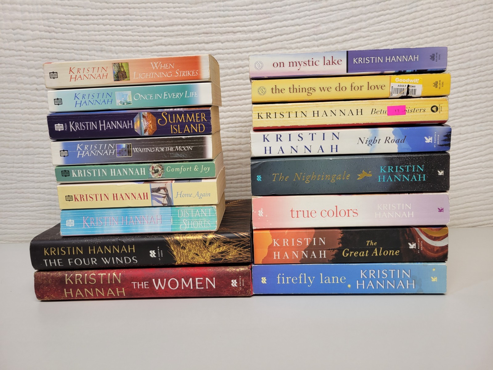Lot of 17 Paperback & Hardcover Books by Kristin Hannah