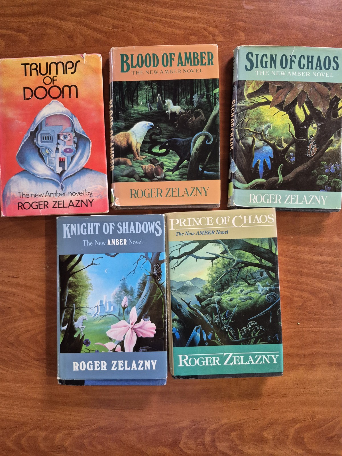 Roger Zelazny New Amber Merlin Cycle Lot Of 5