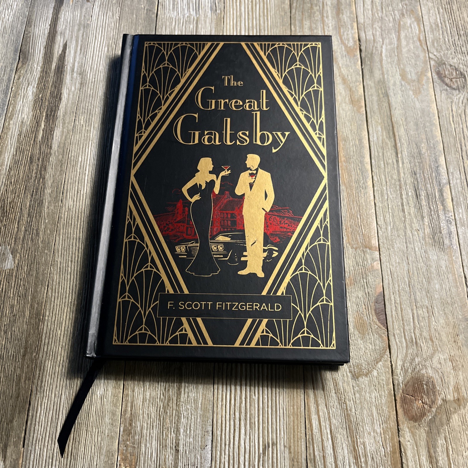 The Great Gatsby by F. Scott Fitzgerald (Deluxe Hardbound Edition)