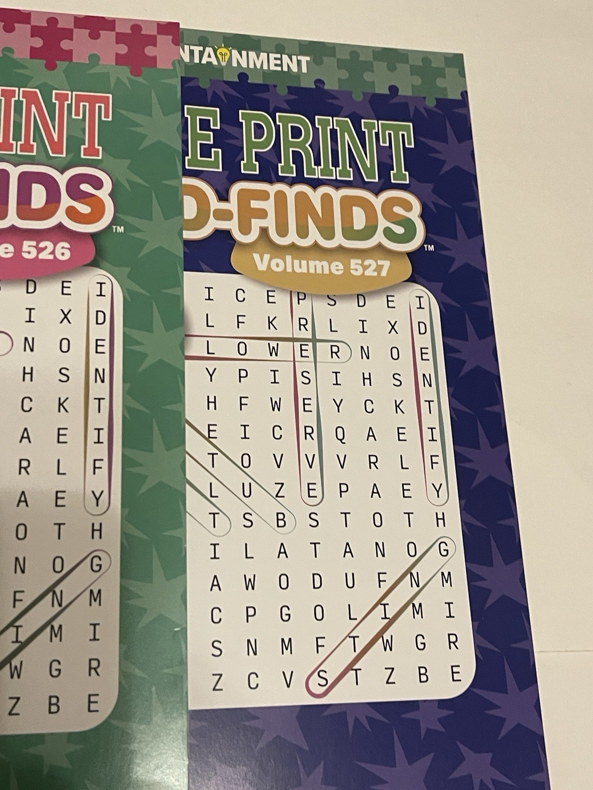 Lot Of 6 Kappa Large Print Word Search Word-Finds Books NEW Free Shipping 525-30