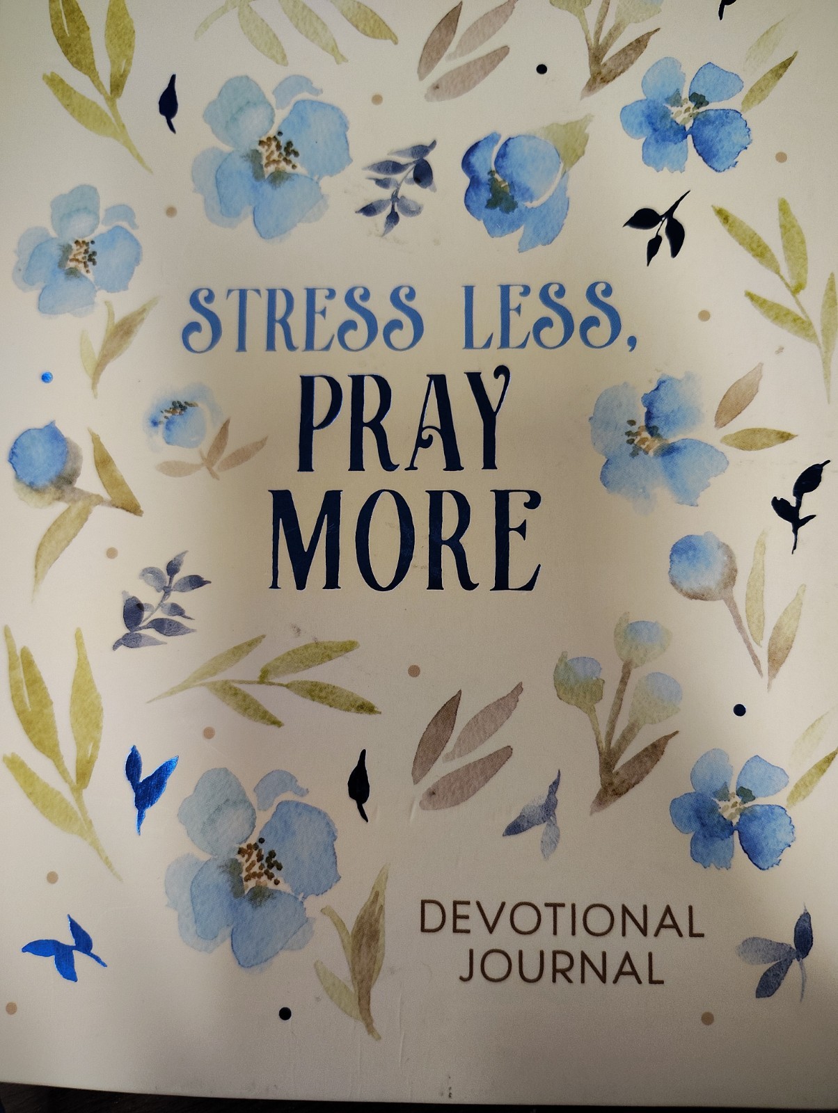 Stress Less, Pray More: A Women’s Devotional Journal 186 Page
