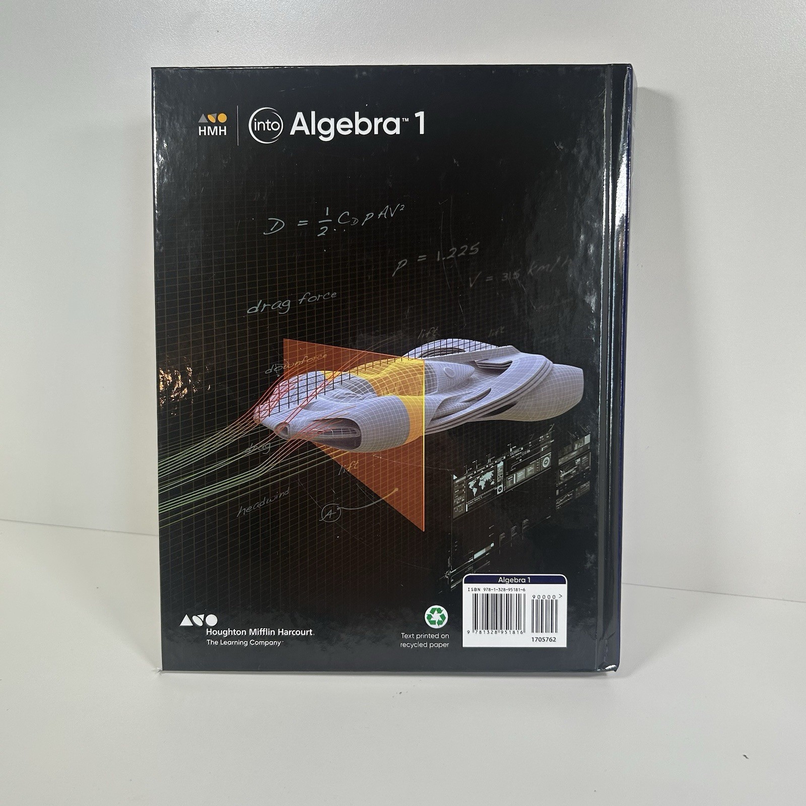 HMH Into Algebra 1 Student Textbook Hardcover Newest Edition