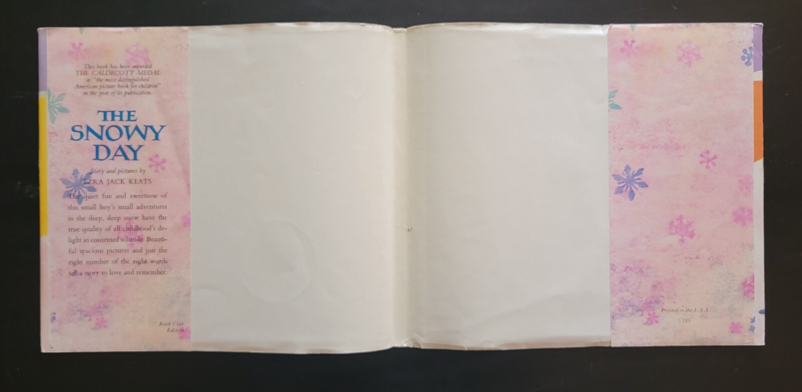 The Snowy Day – First Book Club Edition w/ dust jacket – Ezra Jack Keats – 1962