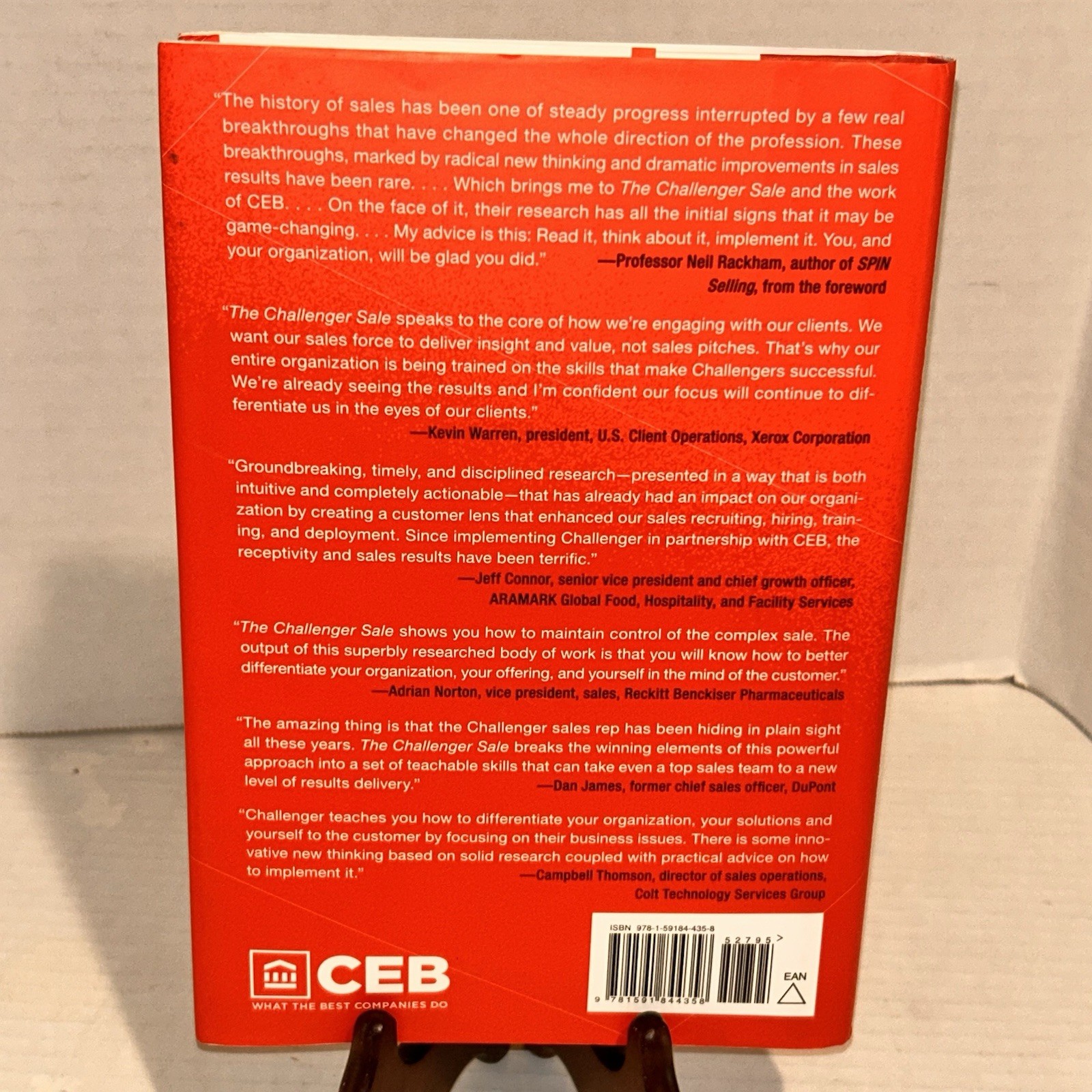 Challenger Sale The Matthew Dixon & Brent Adamson 2011 Hardcover