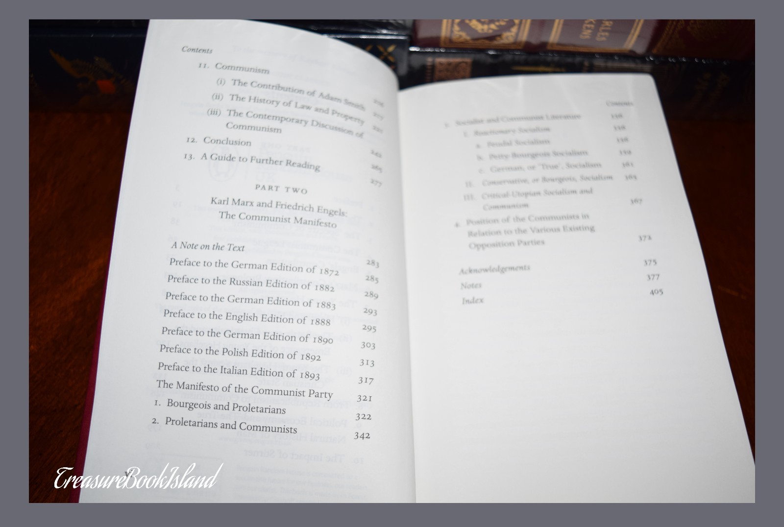 Communist Manifesto by Karl Marx New Ribbon Marker Hardcover Deluxe