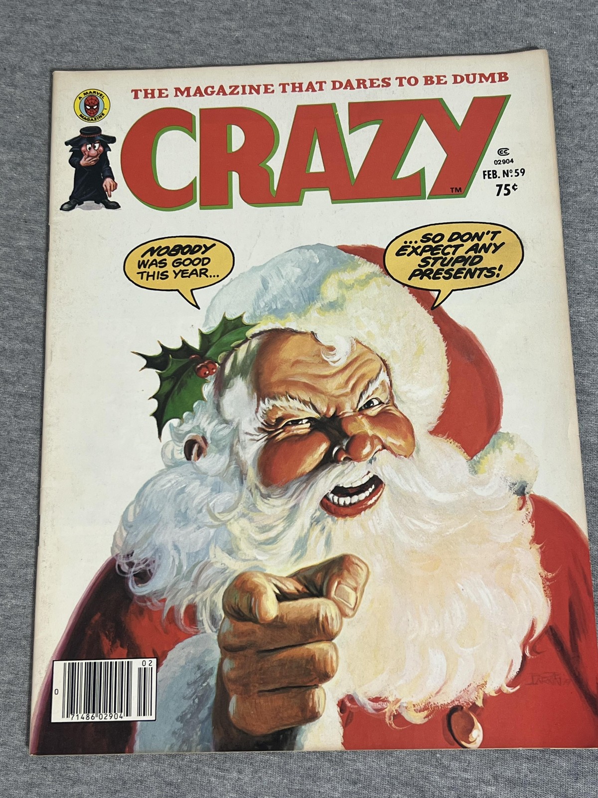 Vintage Crazy Magazine Lot 4 Marvel Satire Issues Star Wars Space Arcade 1980s
