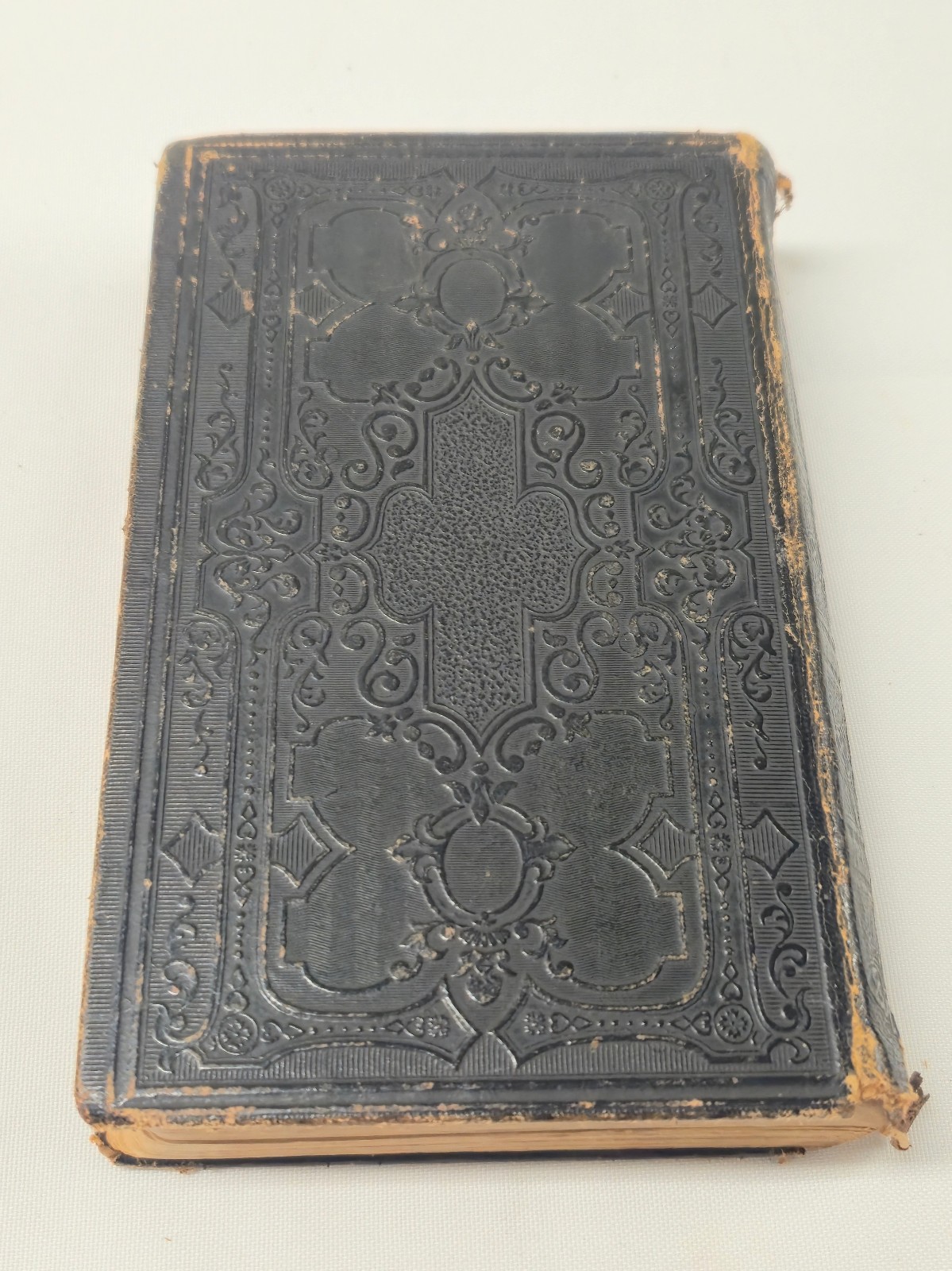 Antique 1882 German & English New Testament of the BIBLE American Bible Society