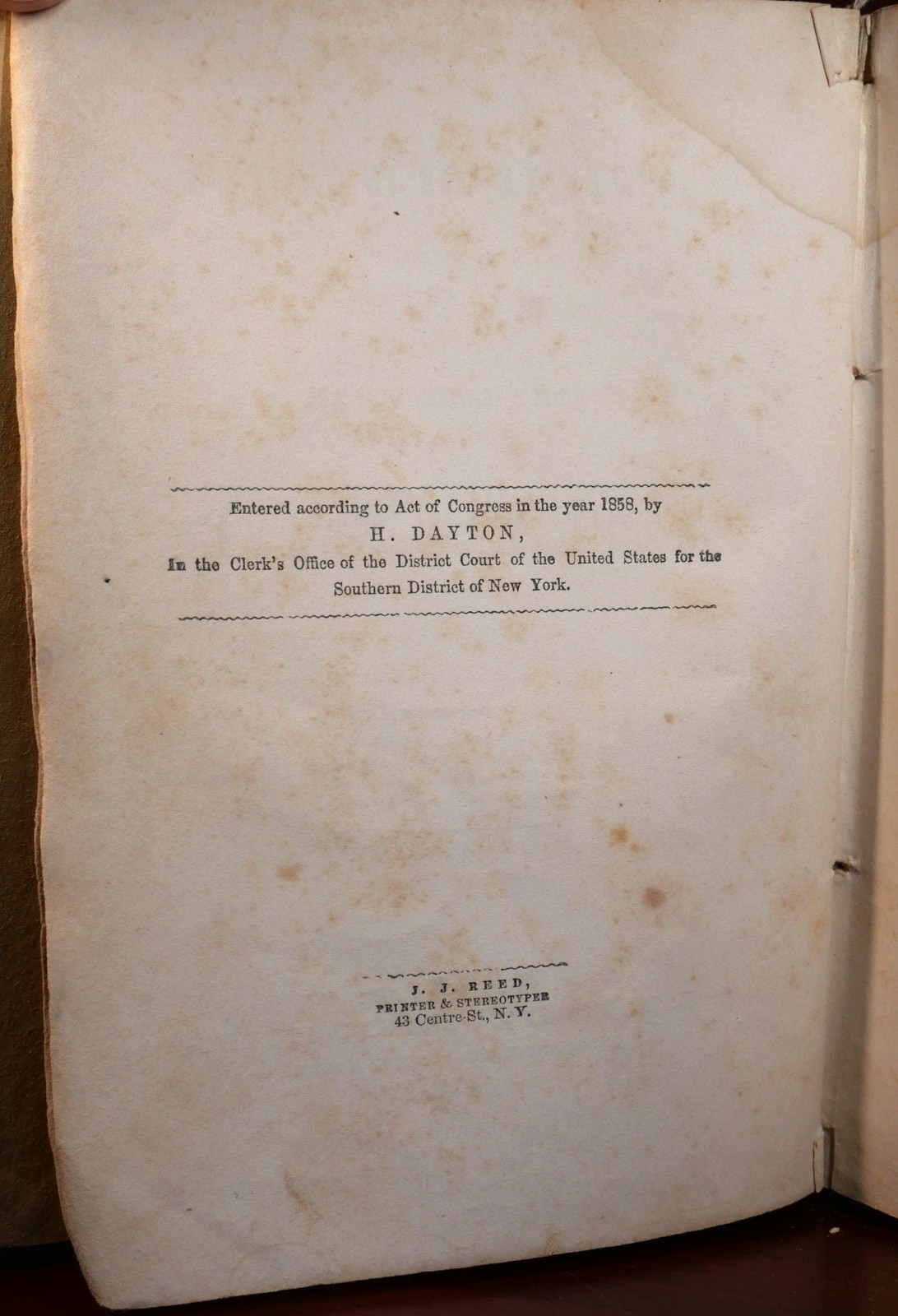 Charles Ball / Fifty Years in Chains Or The Life of an American Slave 1st 1858