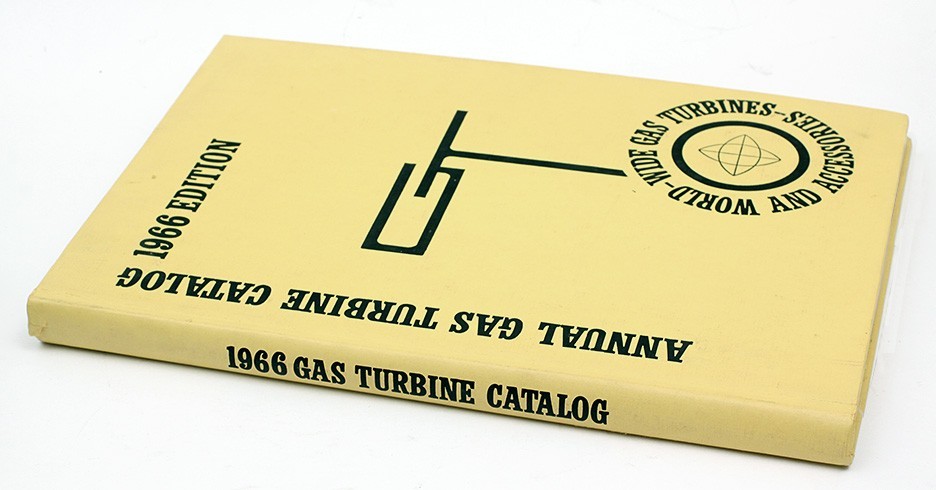 1966 Edition GAS TURBINE CATALOG Hardcover 397 Pages