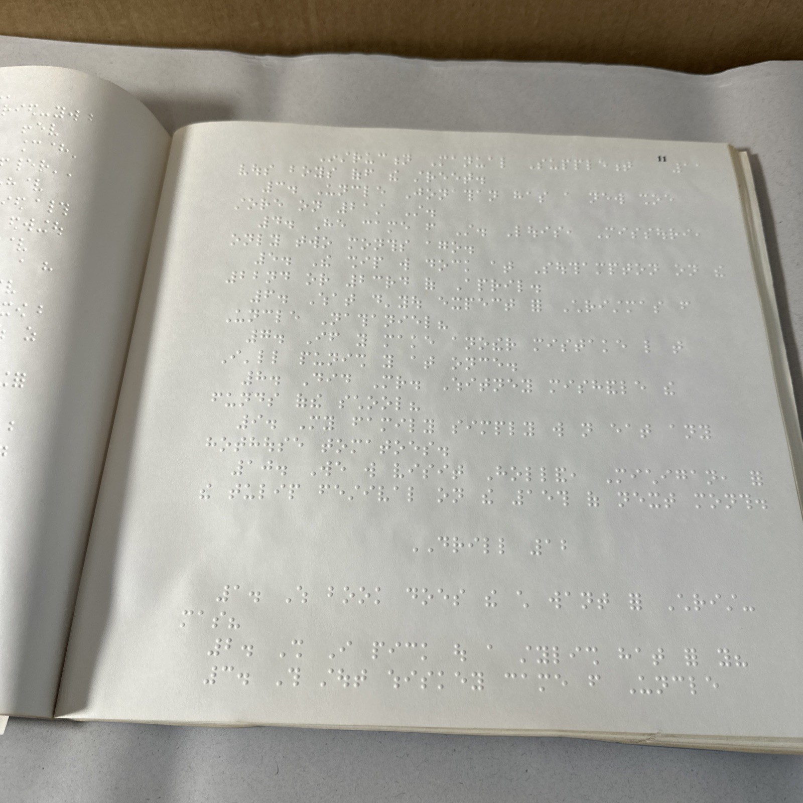 Drills Reproduced Braille Supplement Instruction Manual Blind Handicapped 1984