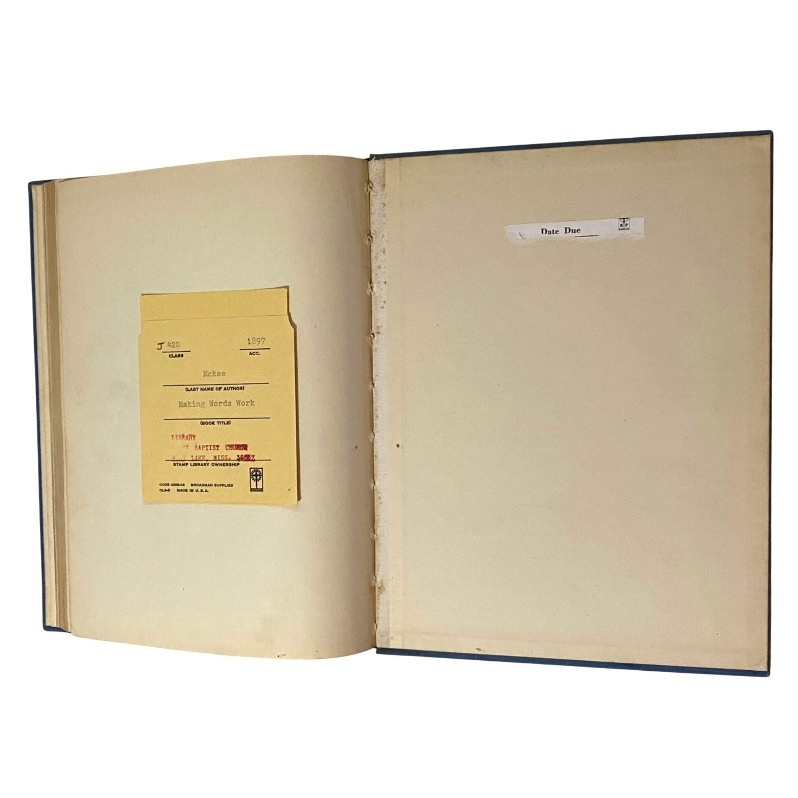 Making Words Work Language for Meaning Hardcover McKee Harrison Vintage Textbook