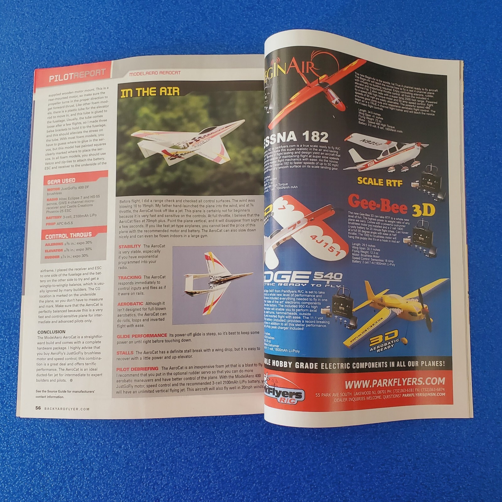 BACKYARD FLYER POWER UP! MOTOR SYSTEMS MADE EASY JULY 2007 RC AIRCRAFT MAGAZINE