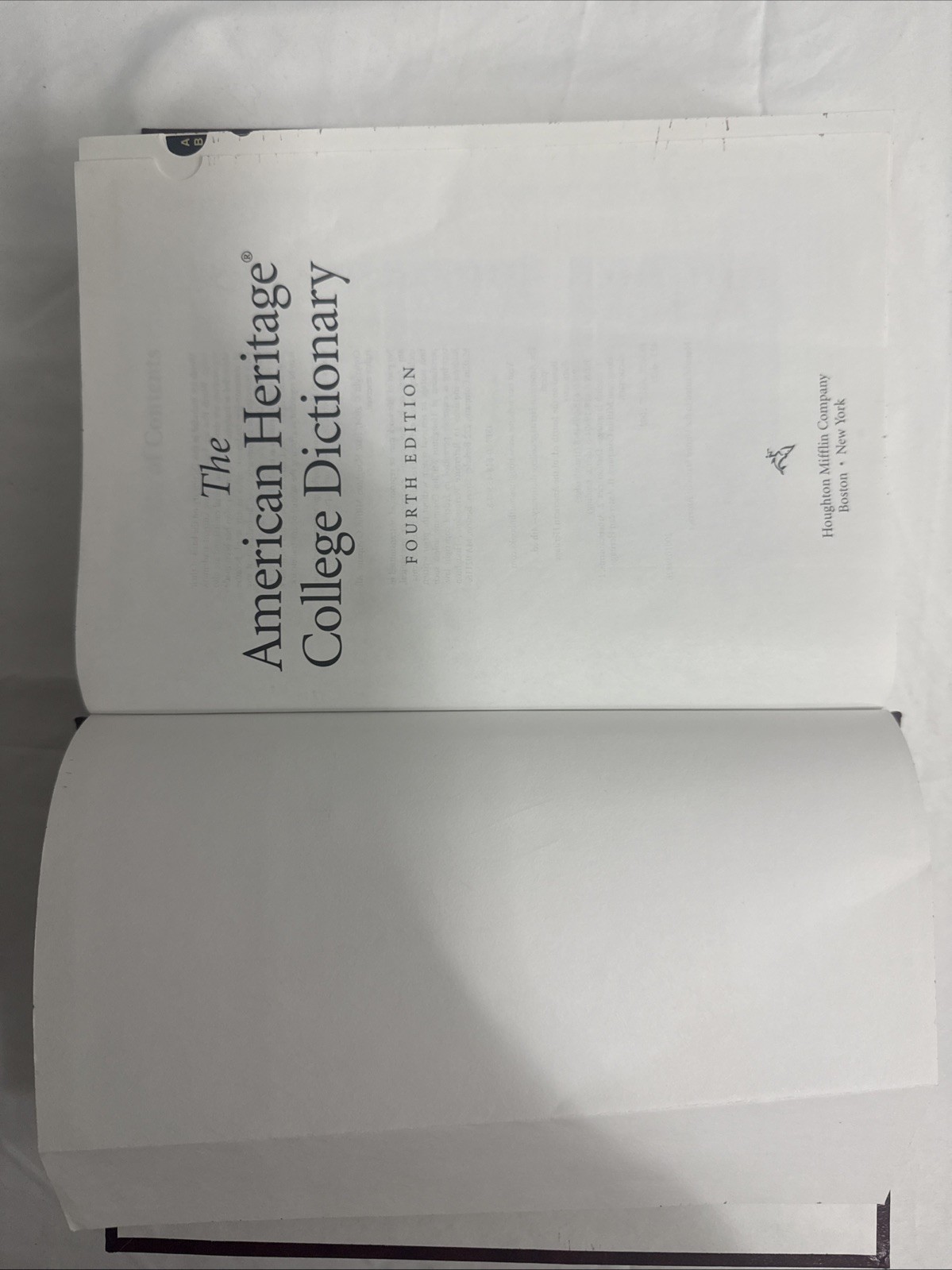Edition 001 Ser.: The American Heritage College Dictionary by Paul Hellweg