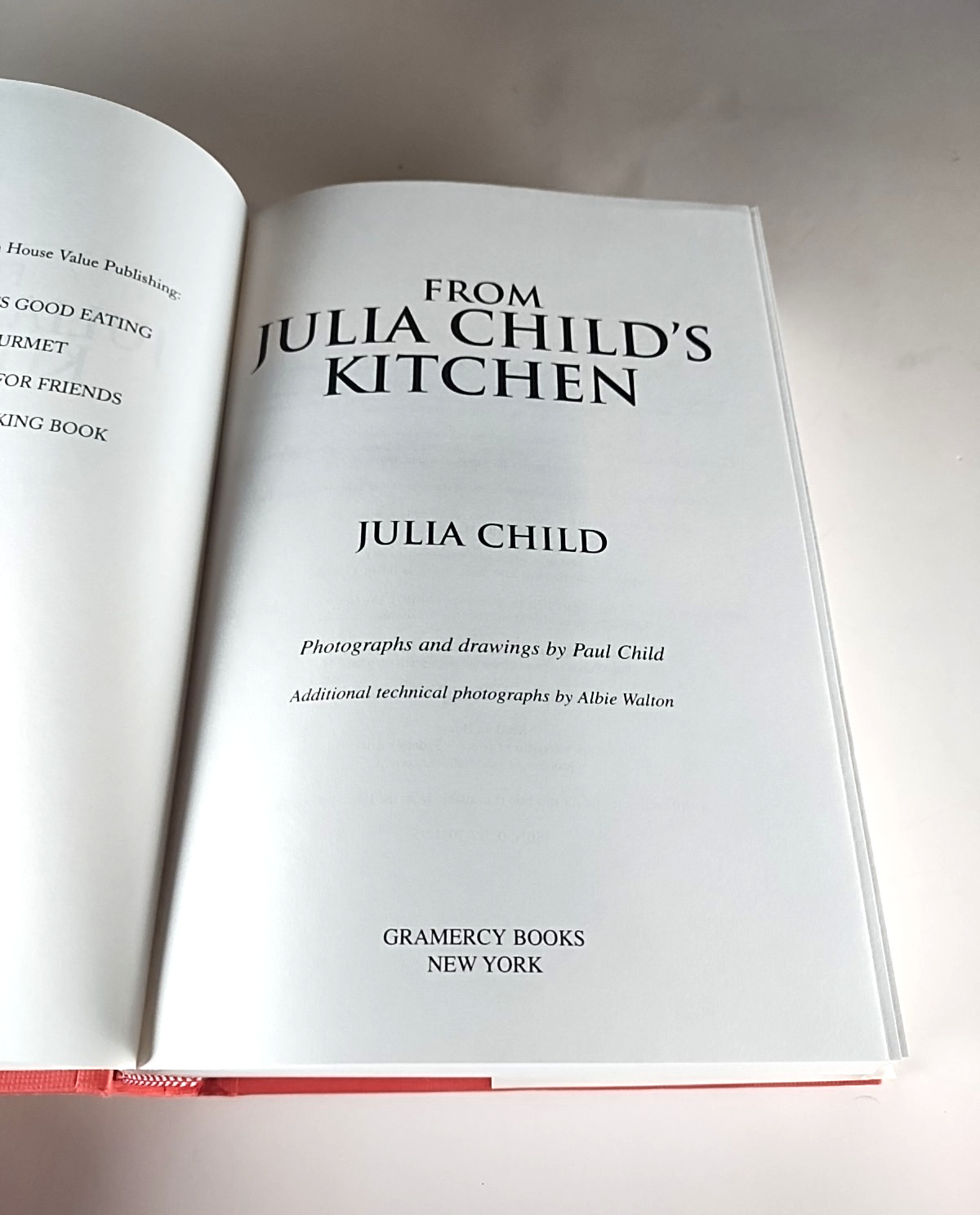 From Julia Child’s Kitchen by Julia Child Brand New 1999 HC/DJ 736 Page Cookbook