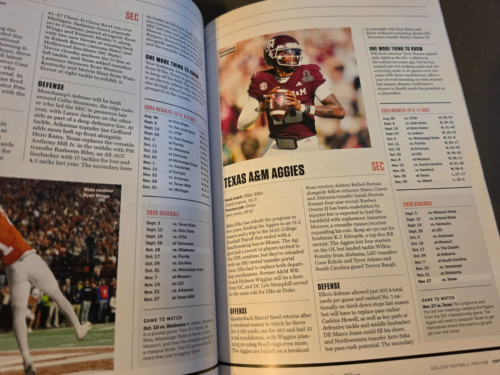 ESPN College Football Preview 2026 – NCAA Football – Preseason Top 25