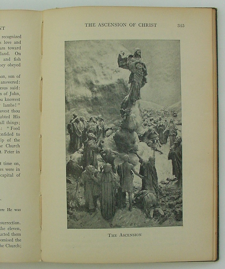BIBLE AND CHURCH HISTORY, HC 1ST ED 1928 SISTER ANNA LOUISE 431 PAGES, FREE SHIP