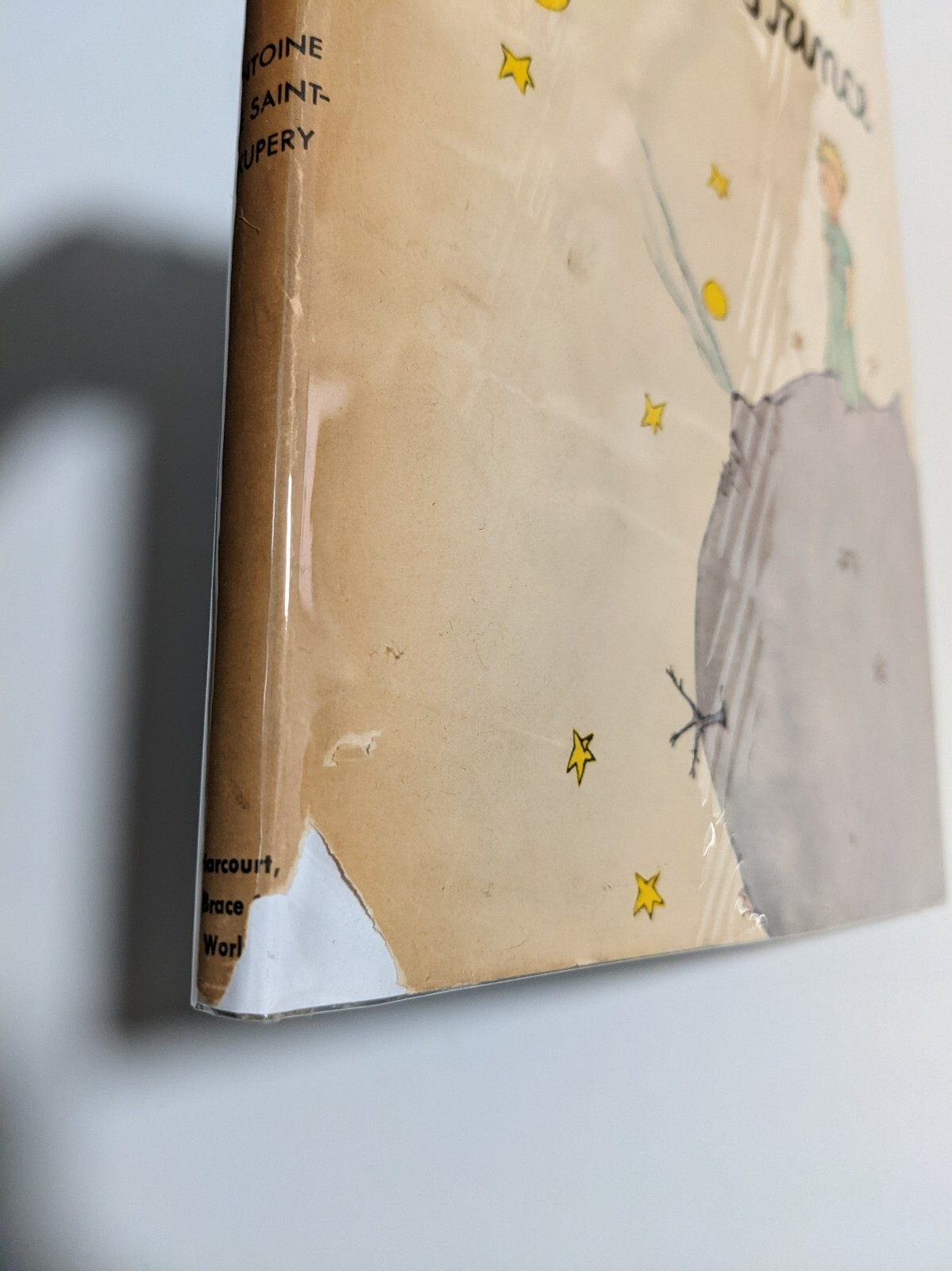 1960s The Little Prince by Antoine De Saint-Exupery hardcover hcdj vintage hbdj