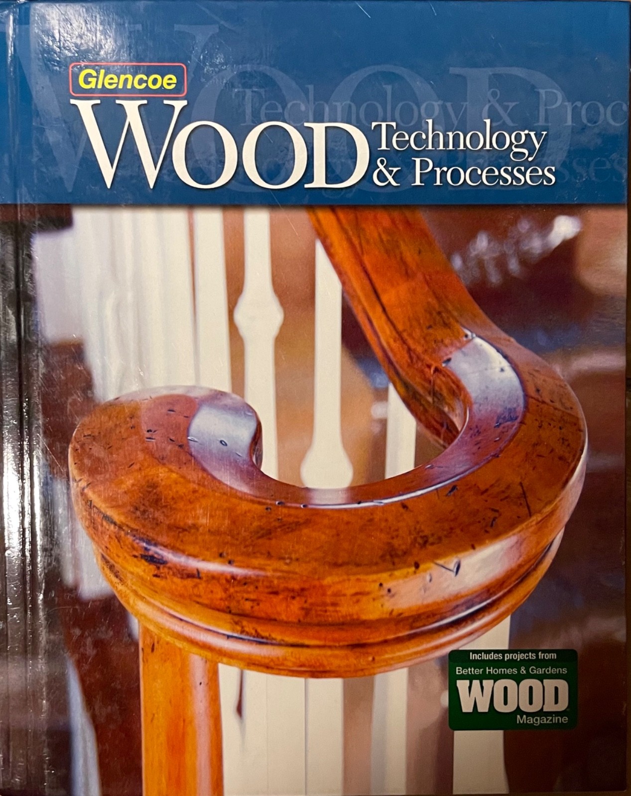 Glencoe Wood Technology Processes Feirer Textbook + Workbook Bundle Free Ship