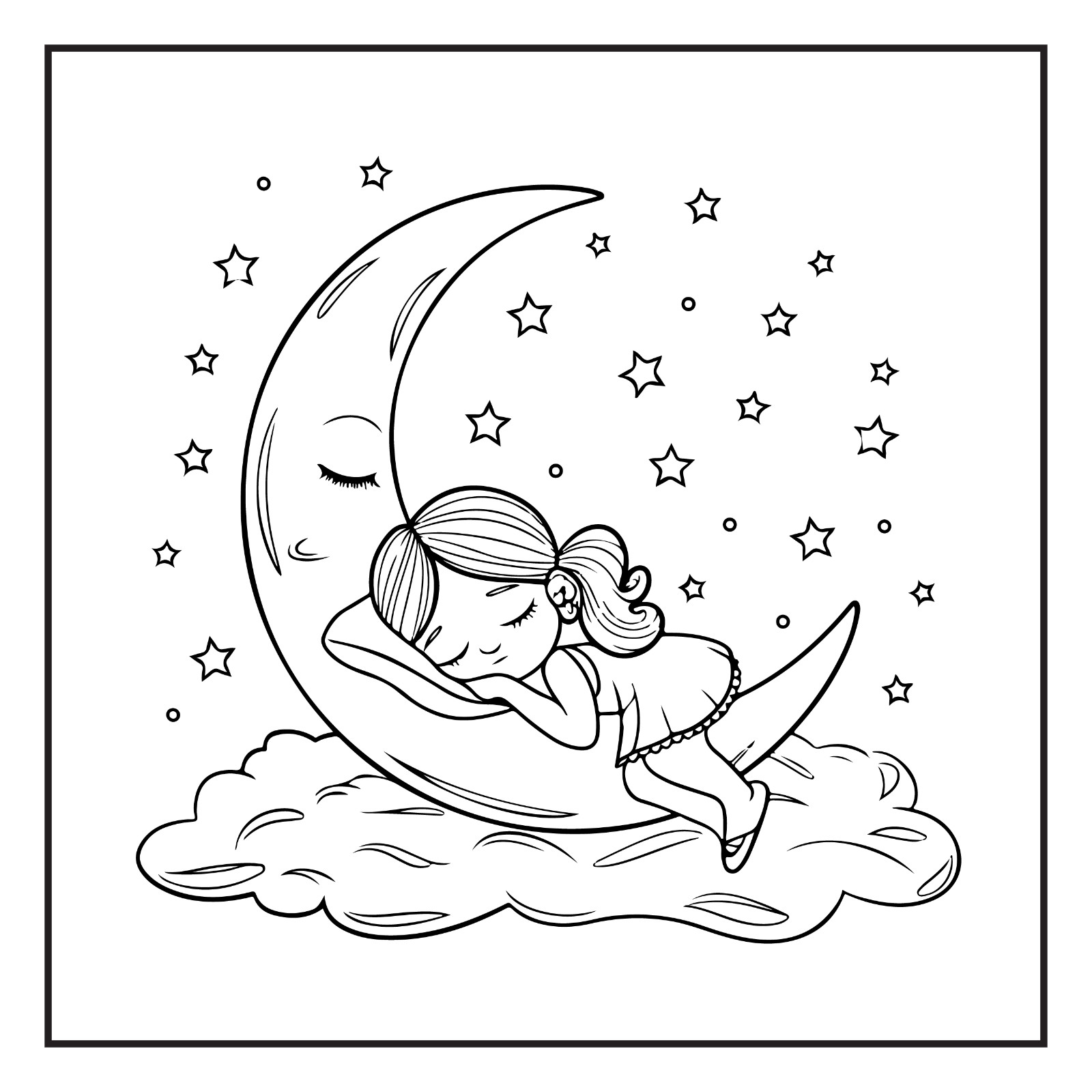 Stoner Girl Fun & Relaxing Pages | Adult & Kids Activity