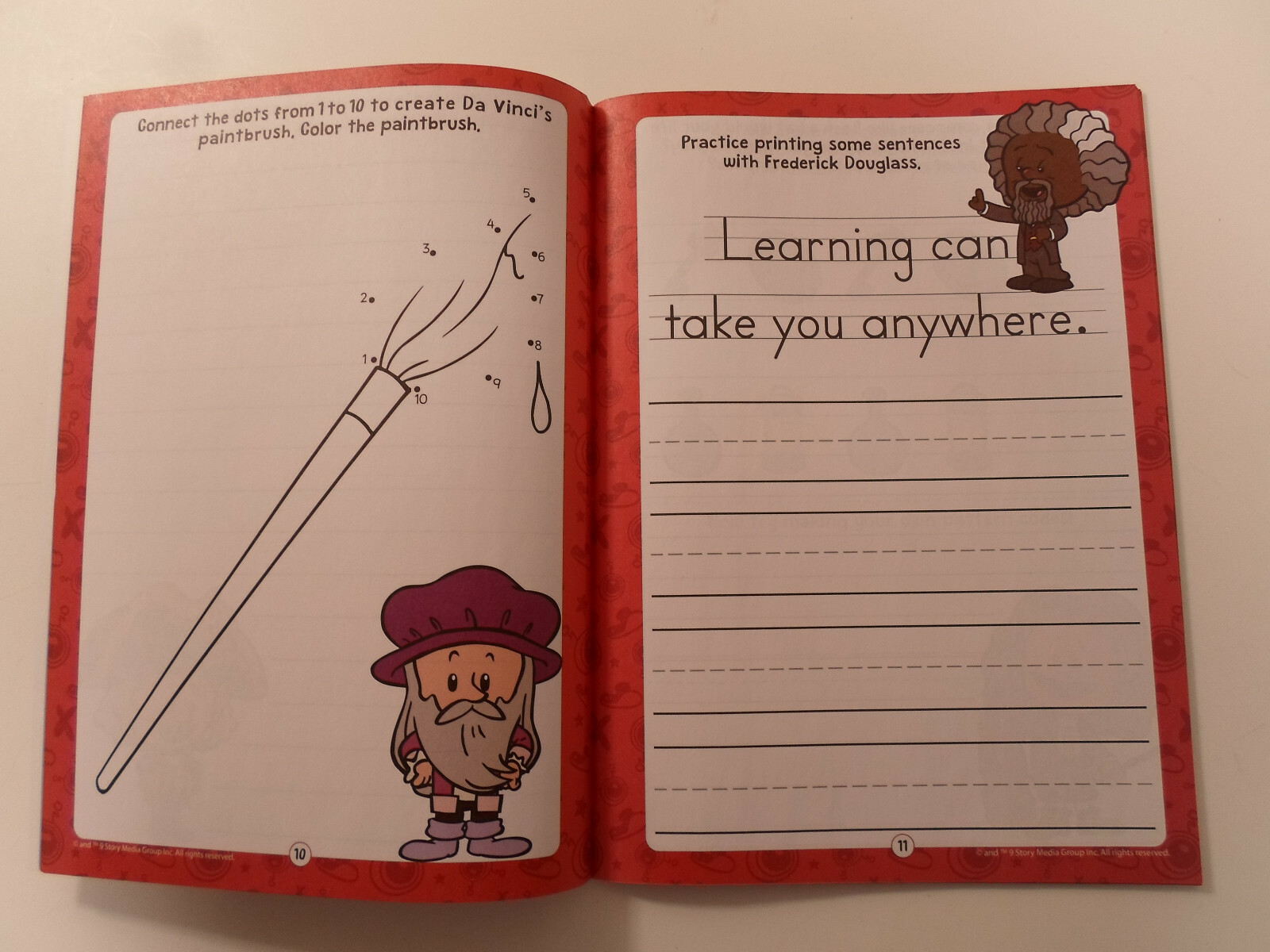 PBS Kids Xavier Riddle Learning Workbook Ages 4+ Activity Book By Bendon