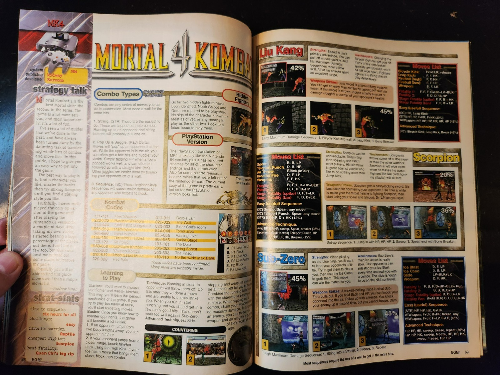 EGM2 Issue #49 – July 1998 Mortal Kombat 4, Tekken 3, Quest 64, CHECK IT OUT