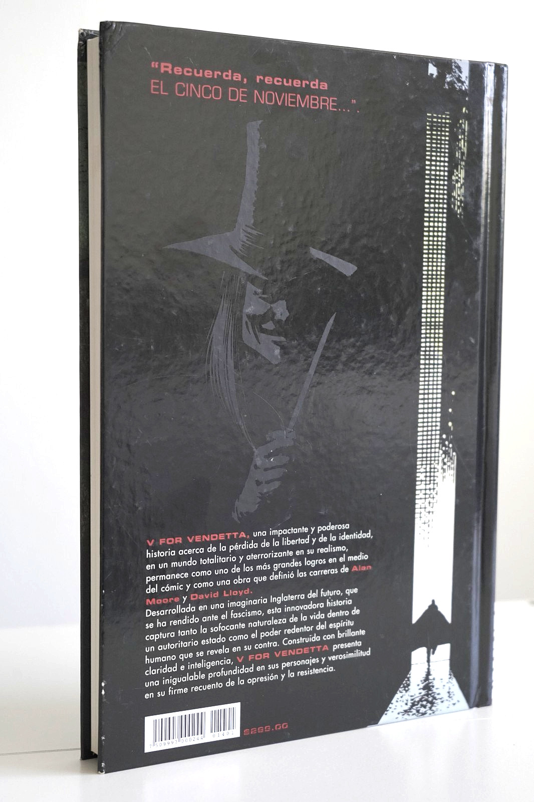 V For Vendetta Deluxe Edition Spanish Hardcover Alan Moore Vertigo DC Comics