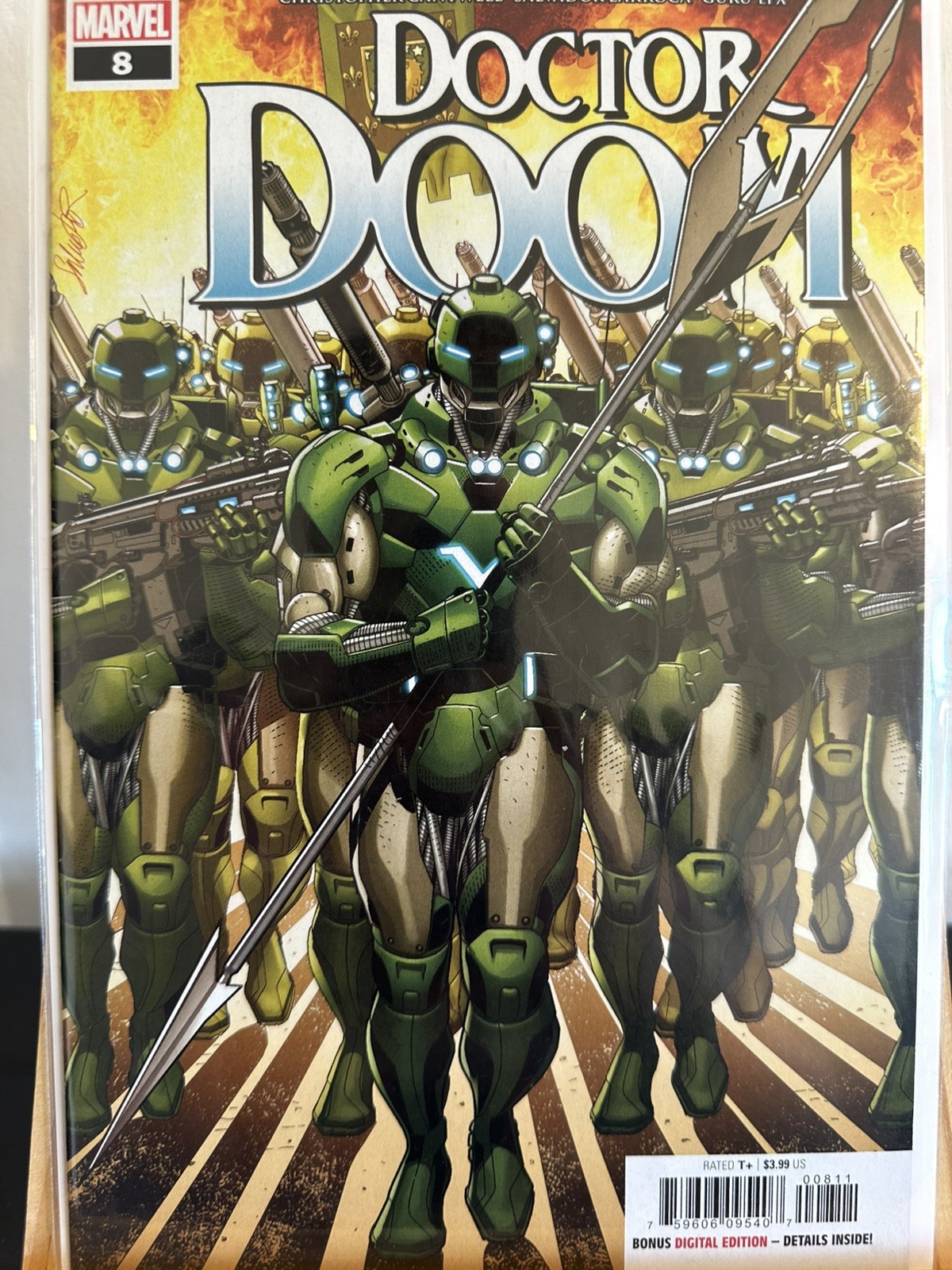 DOCTOR DOOM #8 (MARVEL COMICS 2020 1st Printing) BAGGED & BOARDED
