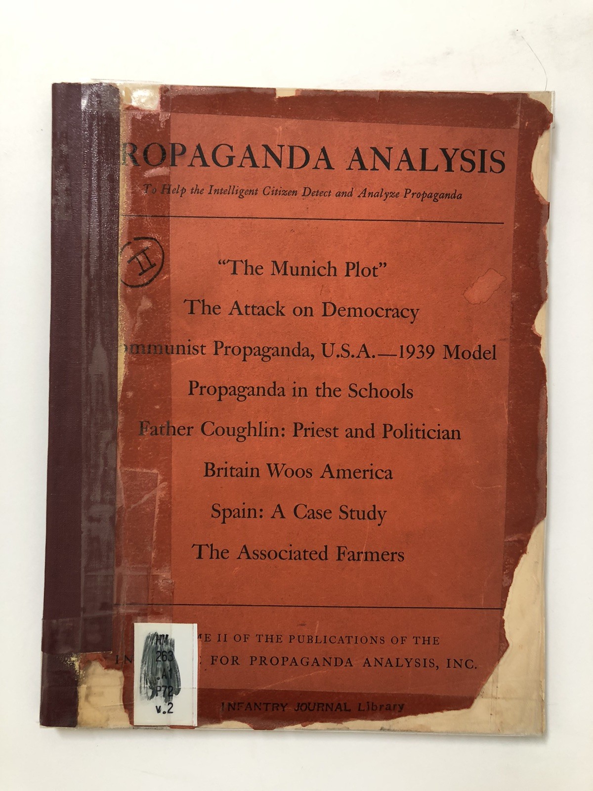 Propaganda Analysis to Help the Intelligent Citizen Detect and Analyze Propagand