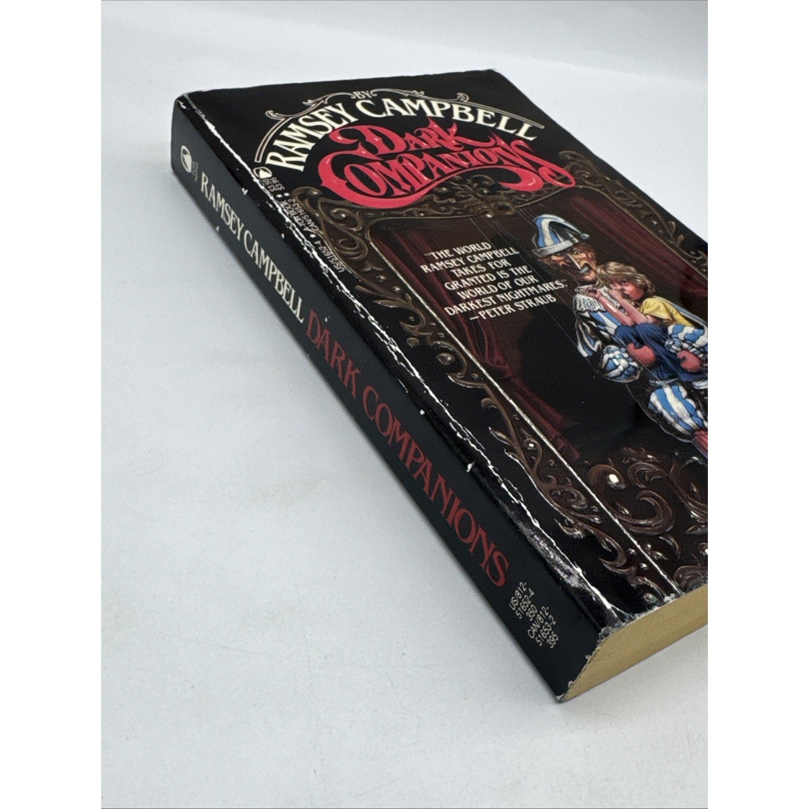 Dark Companions Ramsey Campbell 1985 VTG MMPB First Tor Printing Horror Fiction