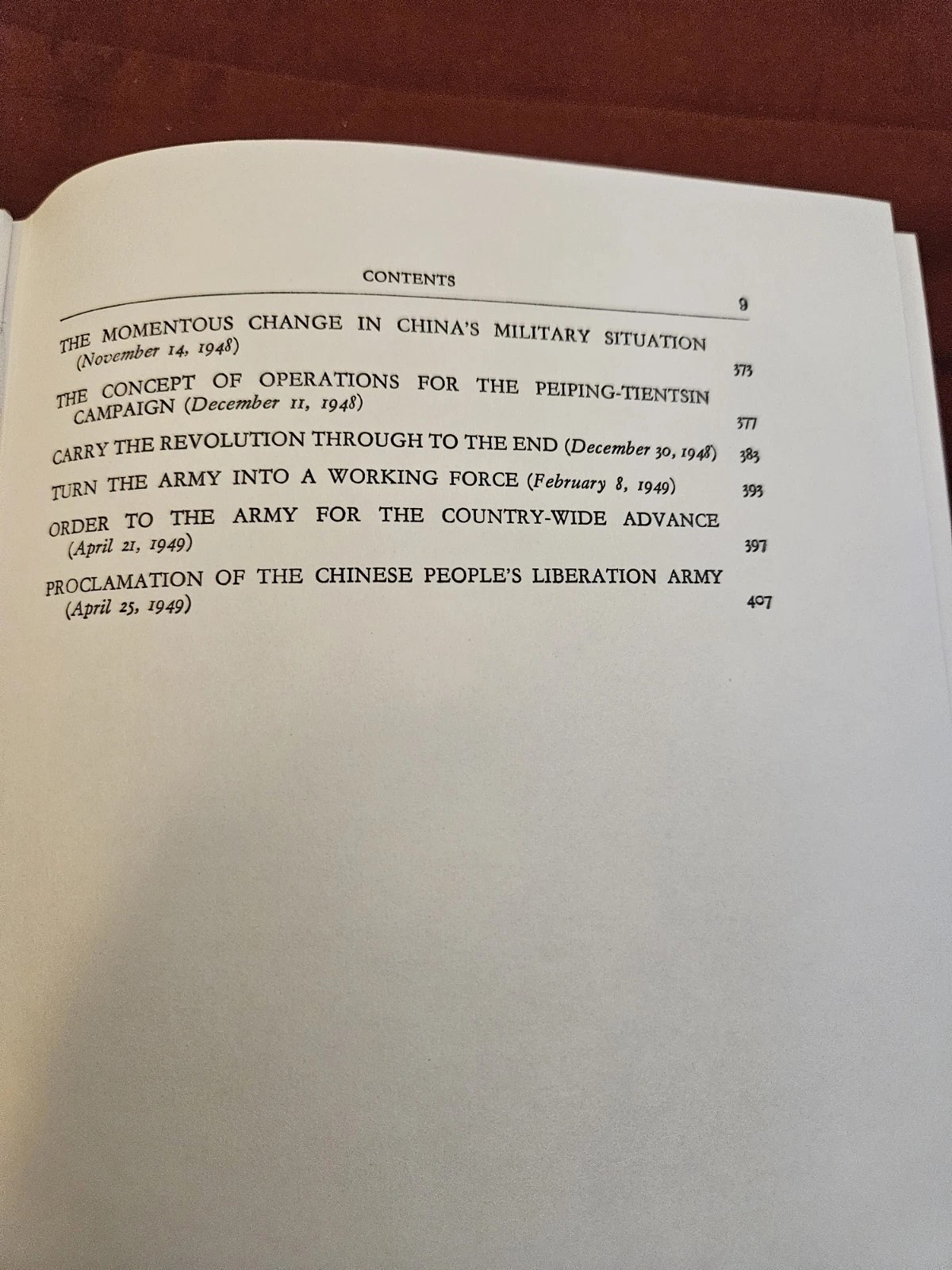 SELECTED MILITARY WRITINGS OF MAO TSE-TUNG in Orig. Slipcase, MINT CONDITION
