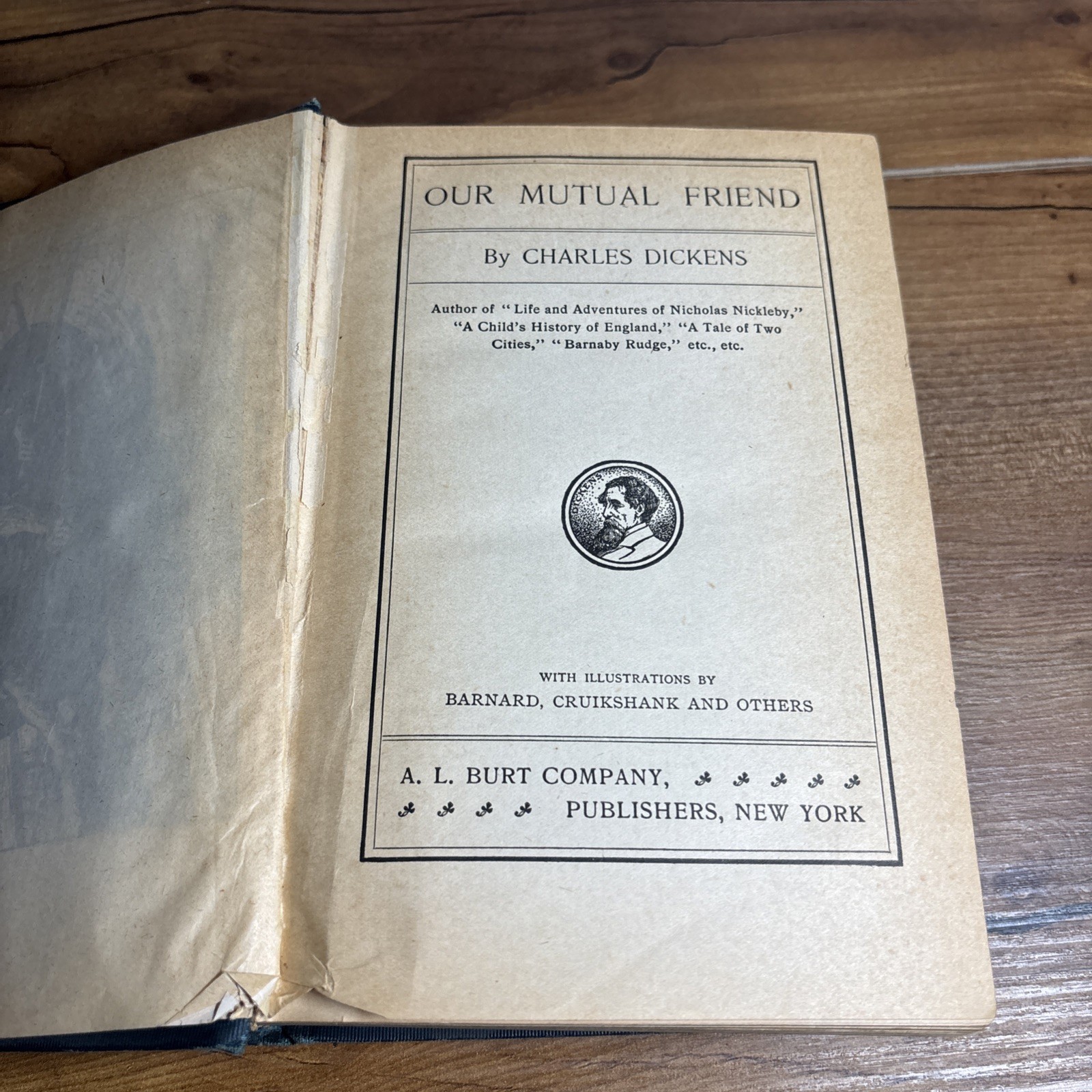 Charles Dickens’ Works A.L. Burt 7 Volumes