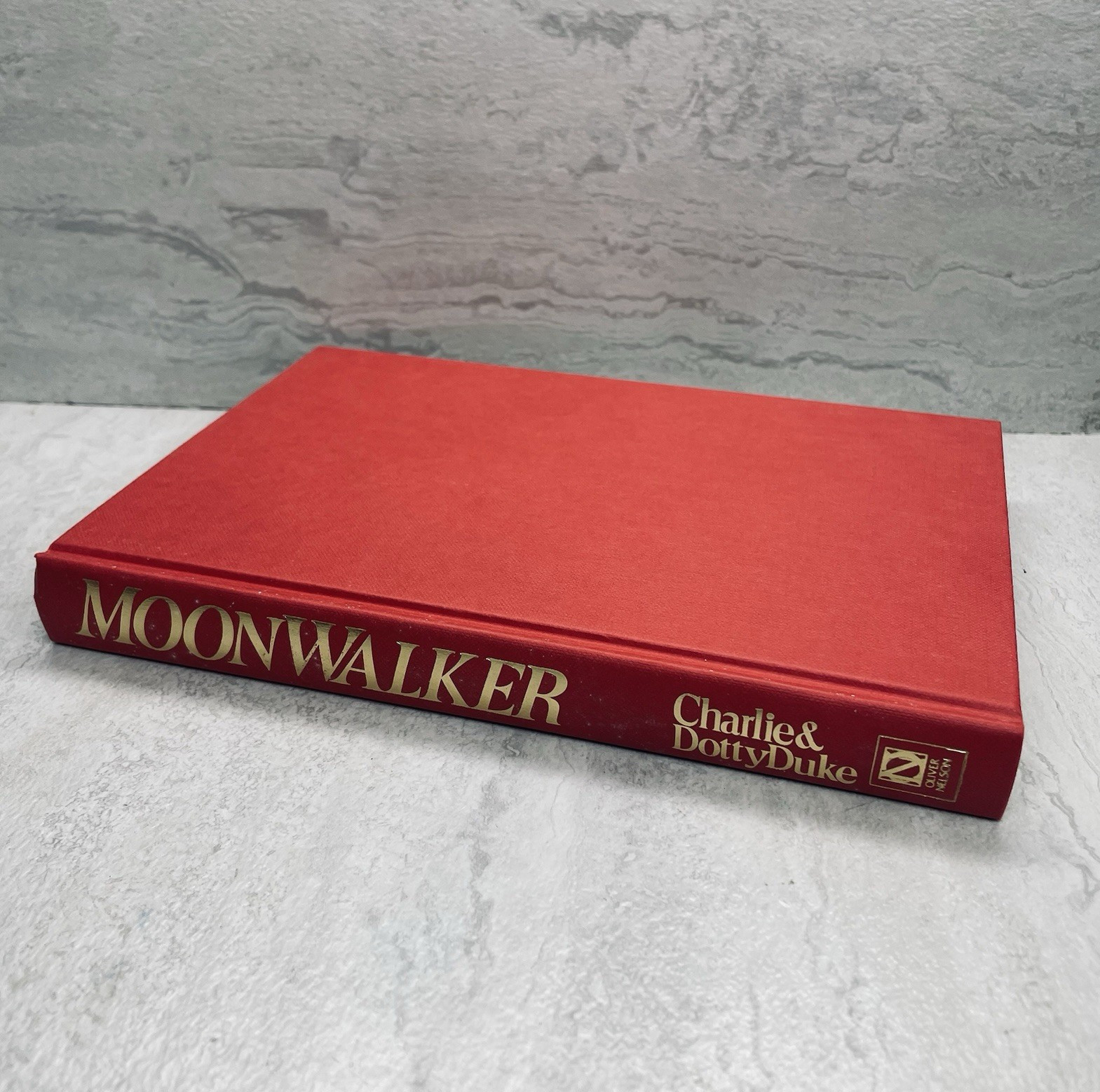 Moonwalker Signed BOTH Charlie & Dotty Duke – Astronaut Apollo 16 Moon Walker HC