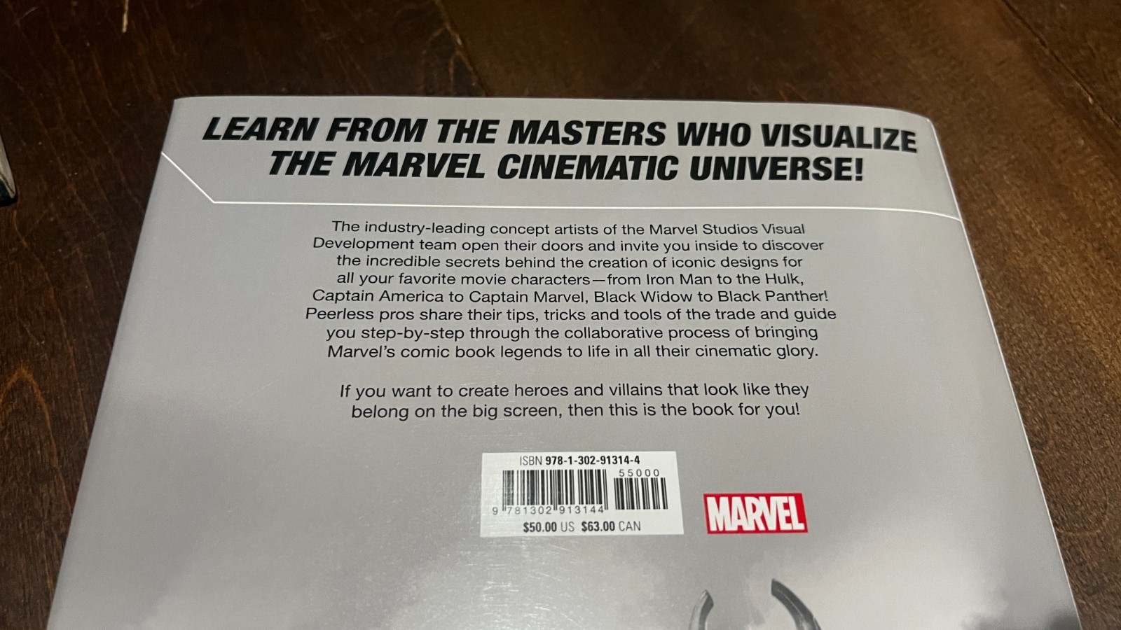 How to Paint Characters the Marvel Studios Way (1st Ed) Ryan Meinerding Book