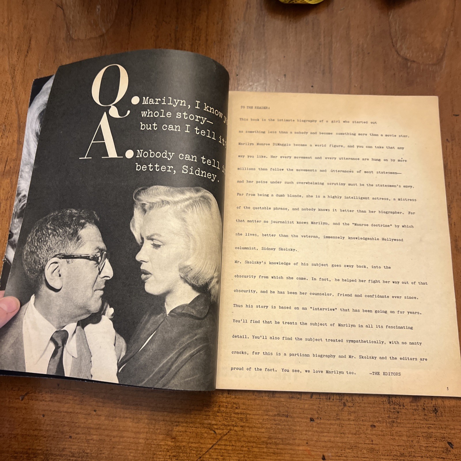 vintage 1954 Marilyn Monroe, 82 pages Dell Pub Co. magazine