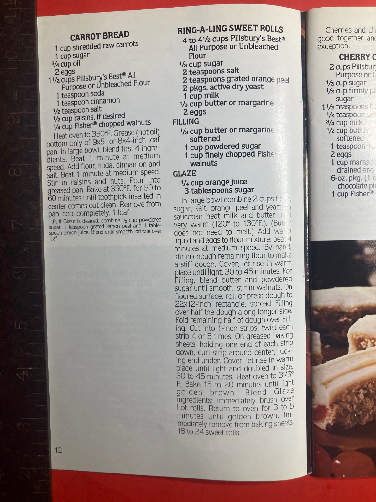 PILLSBURY GOING NUTS COOKING RECIPES COOKBOOK 96 PAGES 1991 CHRISTMAS