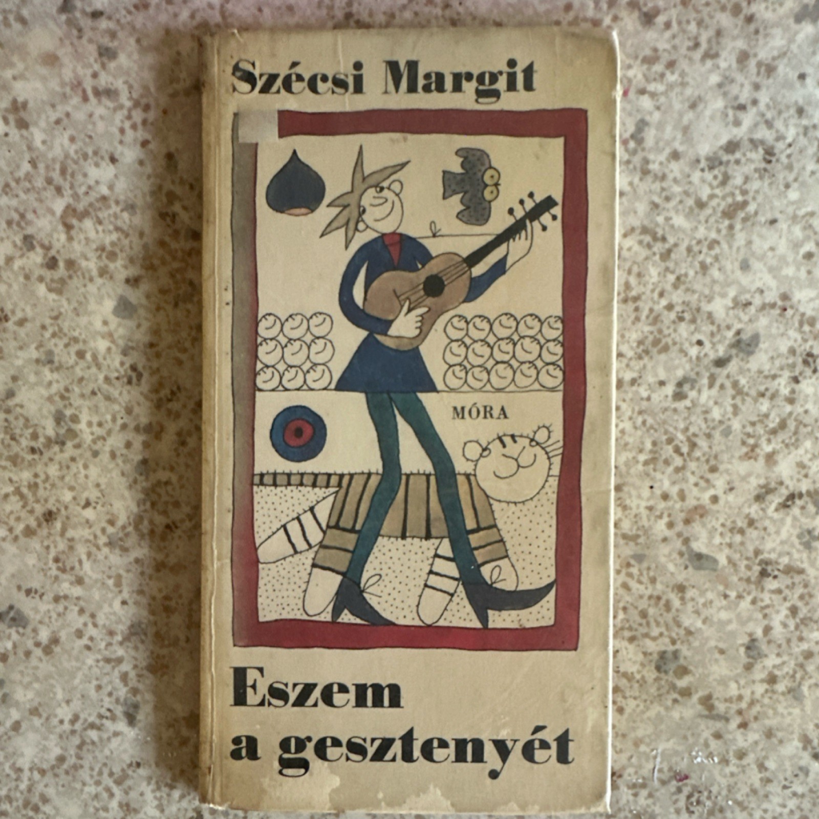 Szécsi Margit Eszem a gesztenyét 1971 Hardcover Illustrated Ex-Library