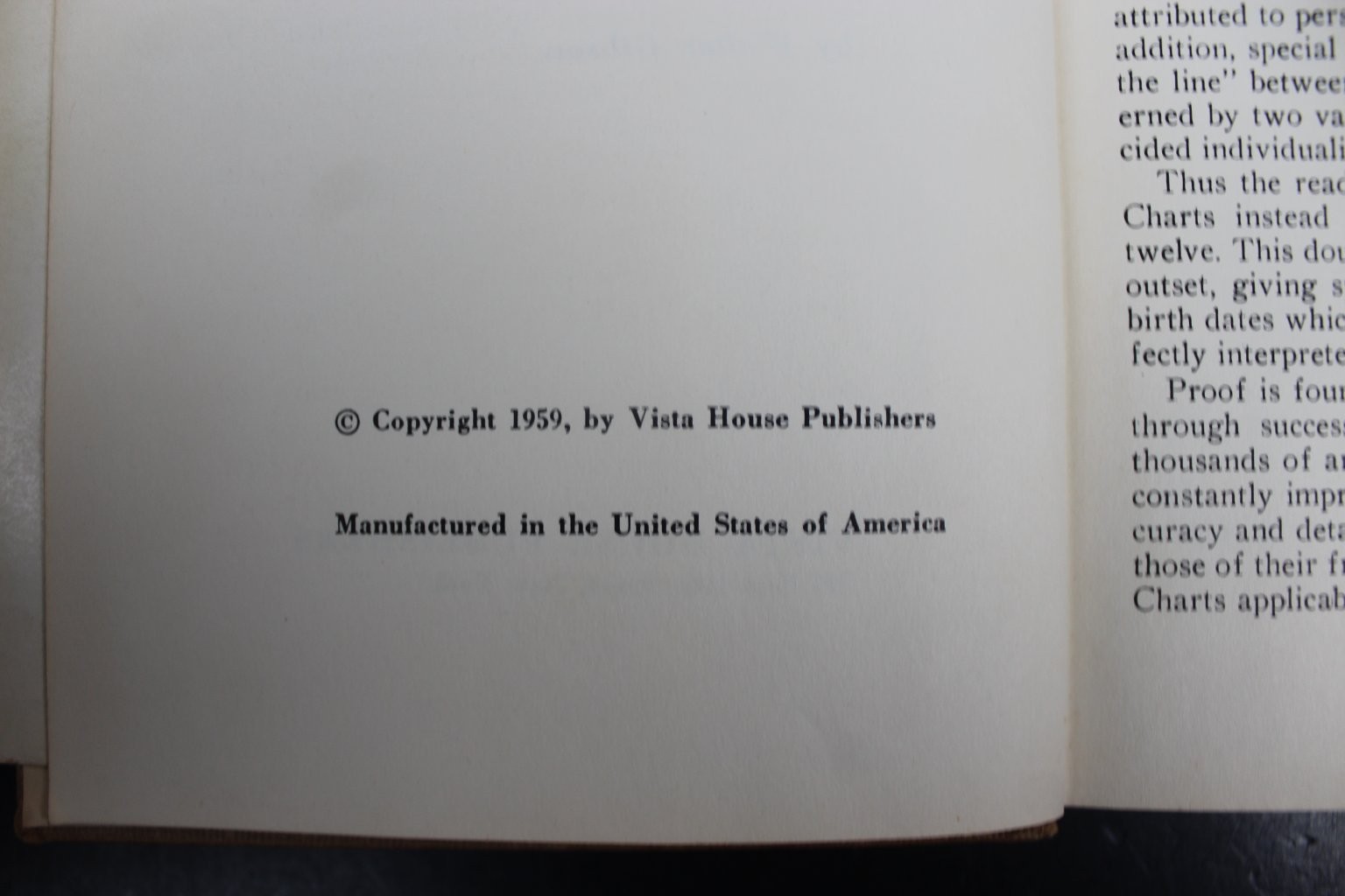 Astrology Explained Walter Gibson 1959 Vintage Occult Metaphysical Vista HCDJ