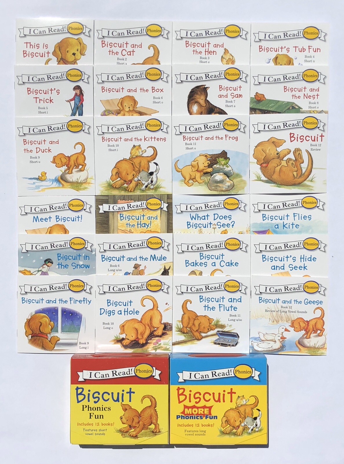 Biscuit Phonics Childrens Books Fun Learning Learn to Read I Can Read Lot 24